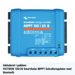 PHAESUN Solceller - Pakkelsning 280W-12V Monocrystalline