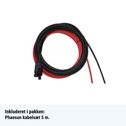 PHAESUN Solceller - Pakkelsning 280W-12V Monocrystalline