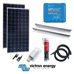 VICTRON Solceller - Pakkelsning 180Wp-12V Monocrystalline