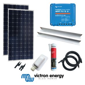 VICTRON Solceller - Pakkelsning 180Wp-12V Monocrystalline