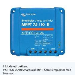 VICTRON Solceller - Pakkelsning 115W-12V Monocrystalline