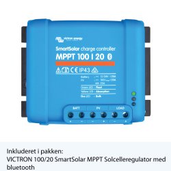 VICTRON Solceller - Pakkelsning 230W-12V Monocrystalline