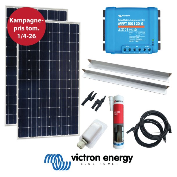 VICTRON Solceller - Pakkel�sning 260W-12V Monocrystalline