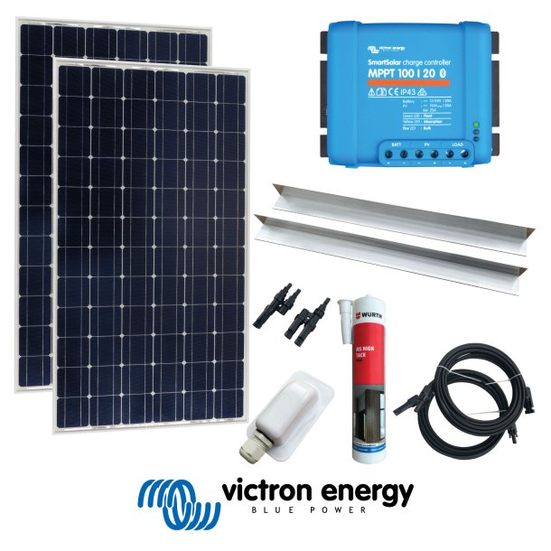 VICTRON Solceller - Pakkelsning 280W-12V Monocrystalline