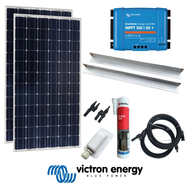 VICTRON Solceller - Pakkel�sning 370W-12V Monocrystalline