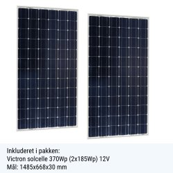 VICTRON Solceller - Pakkelsning 370W-12V Monocrystalline