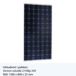 VICTRON Solceller - Pakkelsning 215W-24V Monocrystalline