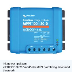 VICTRON Solceller - Pakkelsning 215W-24V Monocrystalline