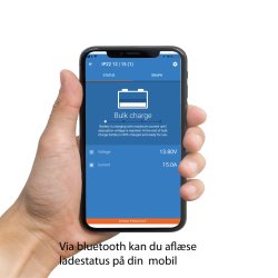VICTRON 15A Batterilader Blue Smart IP22 12V 1 udgang