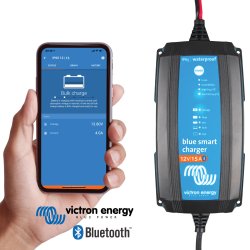 VICTRON 15A Blue Smart IP65 oplader 12V med DC connector
