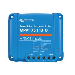 VICTRON 75/10 SmartSolar MPPT Solcelleregulator med bluetooth