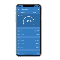 VICTRON 75/15 SmartSolar MPPT Solcelleregulator med bluetooth