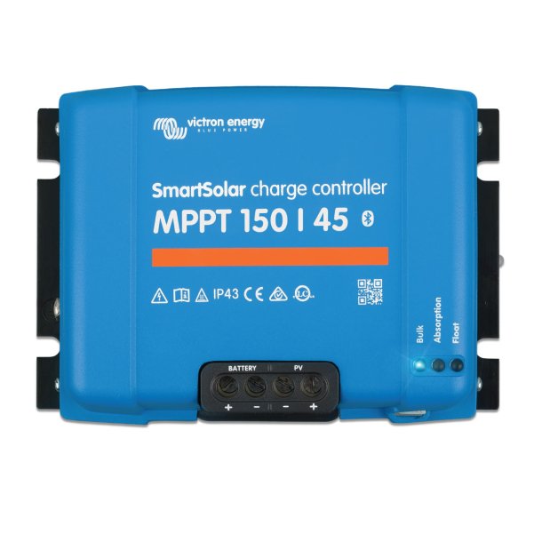 VICTRON 150/45 SmartSolar MPPT Solcelleregulator med bluetooth