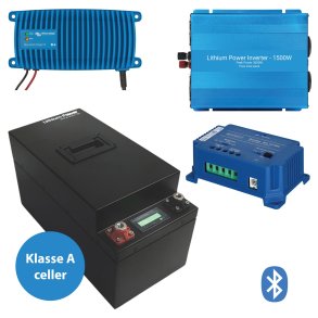 135Ah Lithium Power Black Steel Basis Plus Pakkel�sning m. inverter