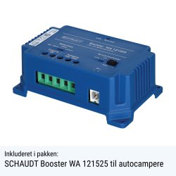 135Ah Lithium Power Black Steel Komplet Pakkelsning m. inverter