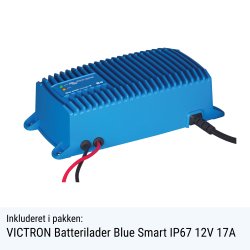 175Ah Lithium Power Black Steel Basis Plus Pakkelsning  m. inverter