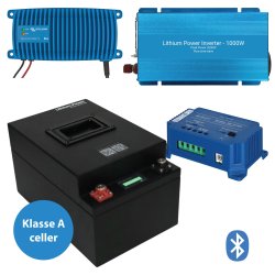 230Ah Lithium Power Black Steel Basis Plus Pakkel�sning m. inverter