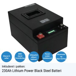 230Ah black steel lithium batter