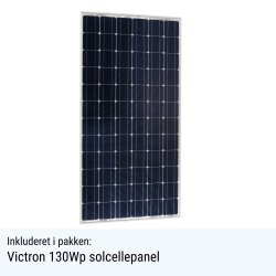 230Ah Lithium Power Black Steel Total pakkel�sning med inverter og solcelle