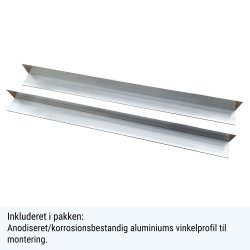 230Ah Lithium Power Black Steel Total pakkel�sning med inverter og solcelle