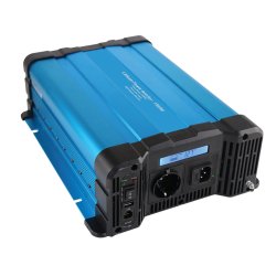 AOAC 1500W Lithium Power Inverter 12V Ren Sinus og prioritet