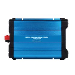 AOAC 2000W Lithium Power Inverter 12V Ren Sinus og prioritet