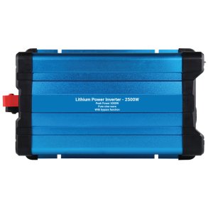 AOAC 2500W Lithium Power Inverter 12V Ren Sinus og prioritet